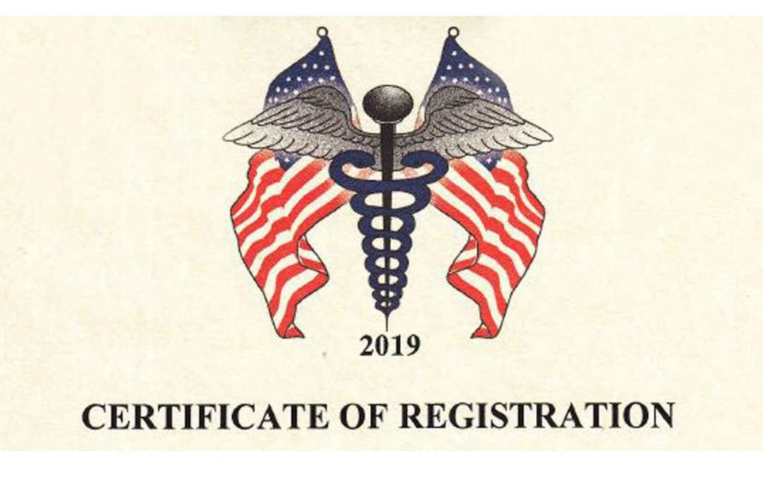 Certificado de Registro FDA